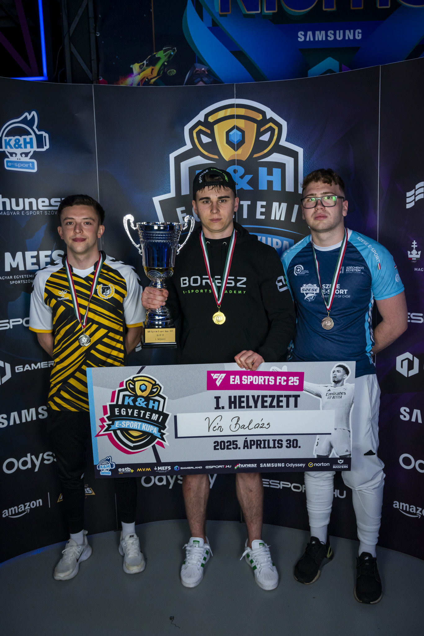 250430 KH LAN Fifaeredmény 1 2025-ös K&H Egyetemi E-sport Kupa